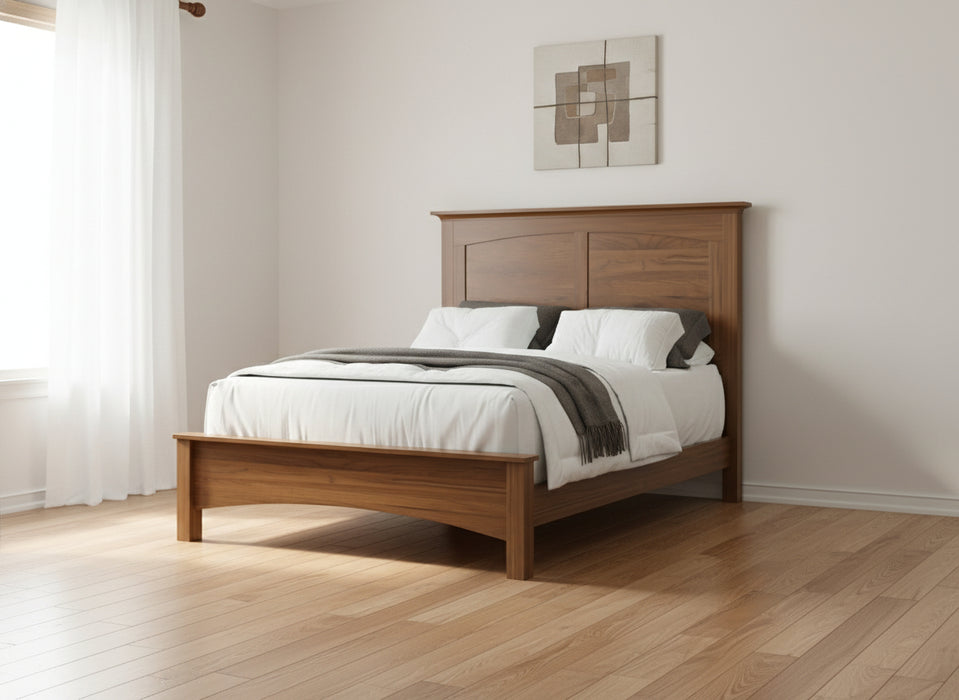 Amish Buckeye Bed Low Footboard