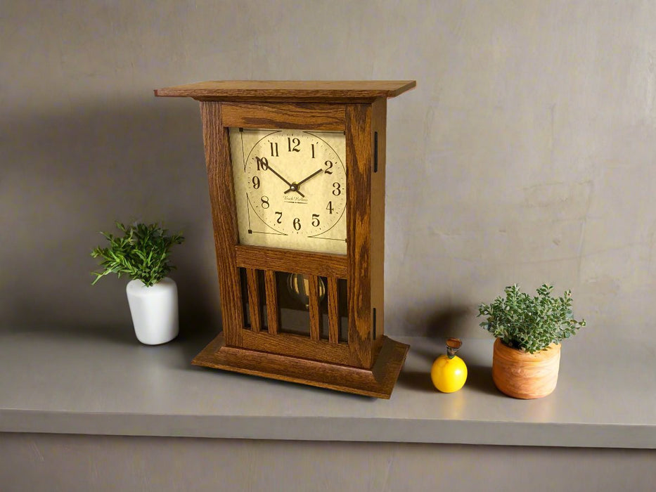 Amish Mission Mantel Clock #301 Mantel Clocks Mission