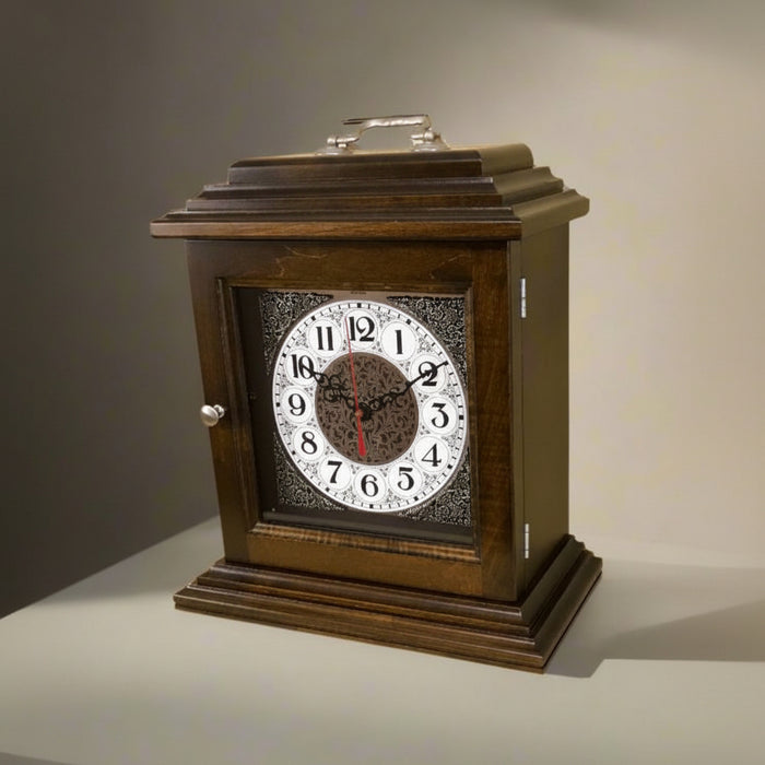 Amish Antique Shelf Clock #302 Mantel Clocks Traditional