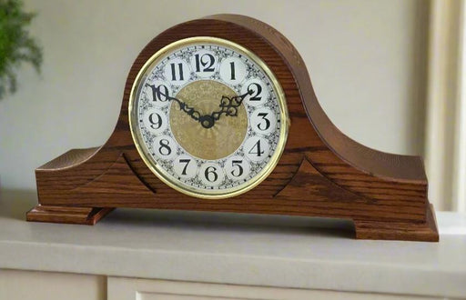 Amish Tambour Clock #305 Mantel Clocks Traditional