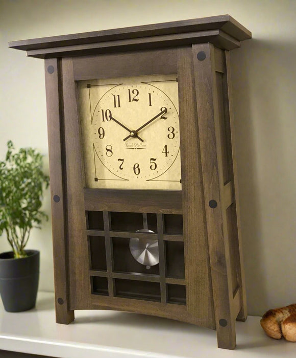 Amish McCoy Mantel Clock Mantel Clocks Mission