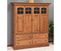 Deluxe Traditional TV Cabinet Entertainment Units Traditional