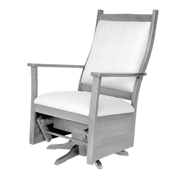 Amish Glenwood Swivel Glider