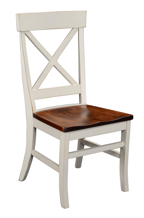 Single X Dining Chair Side Chair Dining Chairs Farmhouse