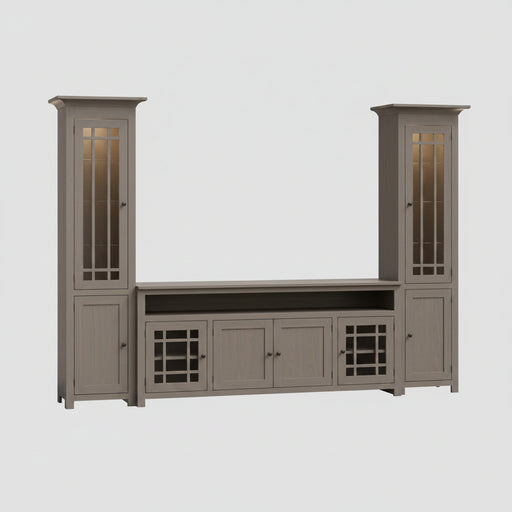 Harold Entertainment Center Entertainment Units Contemporary Mission