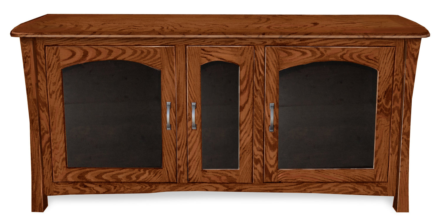 Amish Greenfield TV Stand - Multiple Sizes 20"W x 66"D TV Stands Traditional