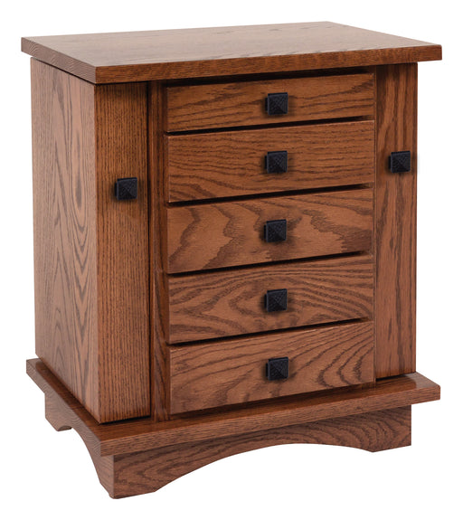 Winged Mission Dresser Top Jewelry Cabinets Shaker