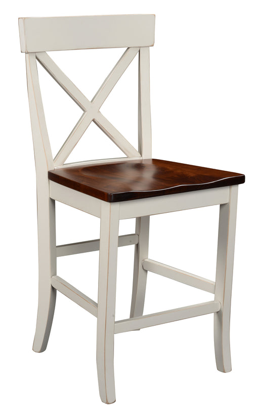 Single X Bar Chair Stationary Bar Chairs Farmhouse