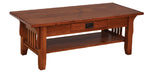 Amish Old World Mission Coffee Table Coffee Tables Mission