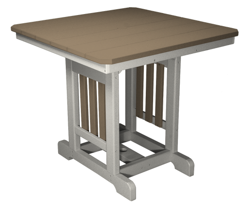 Mission Square Dining Table 33" Square Dining Tables Mission