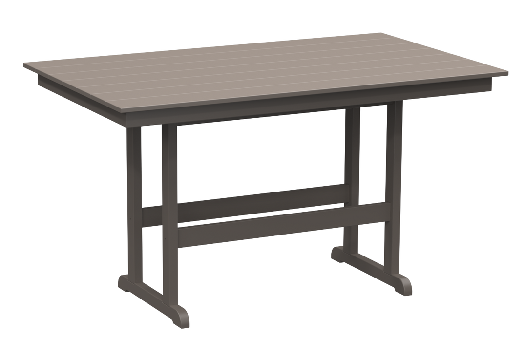 PB 38" x 64" Counter Height Dining Table Counter Dining Tables