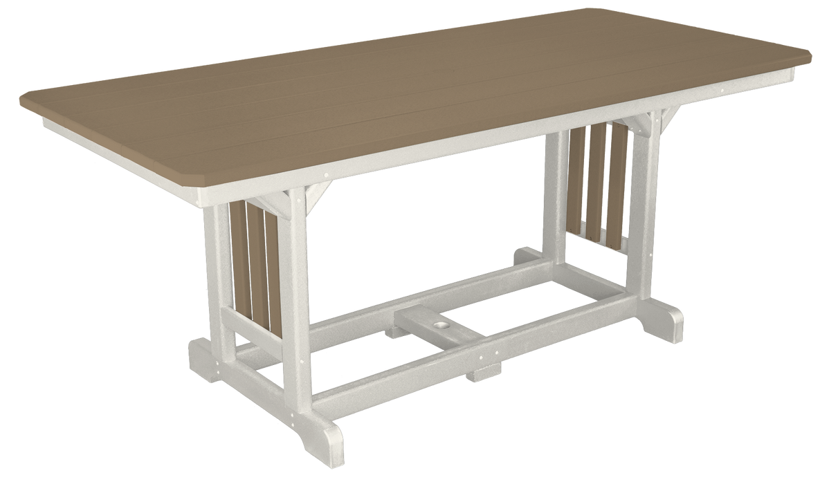 Mission Rectangle Dining Table - 33"W 33" x 72" Dining Tables Mission