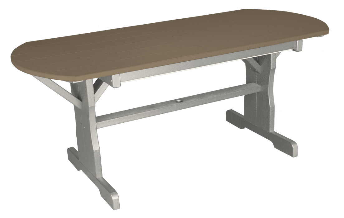 Oval Dining Table - 33"W 33" x 72" Dining Tables