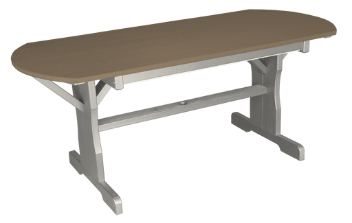 Oval Dining Table - 33"W 33" x 72" Dining Tables