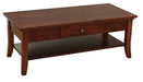 Amish Carlisle Shaker Coffee Table Coffee Tables Contemporary