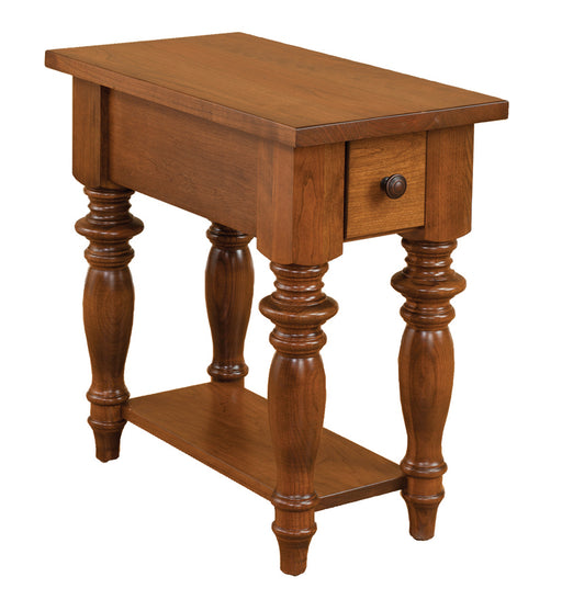 Amish London End Table 17"W x 24"D x 24"H End Tables Traditional