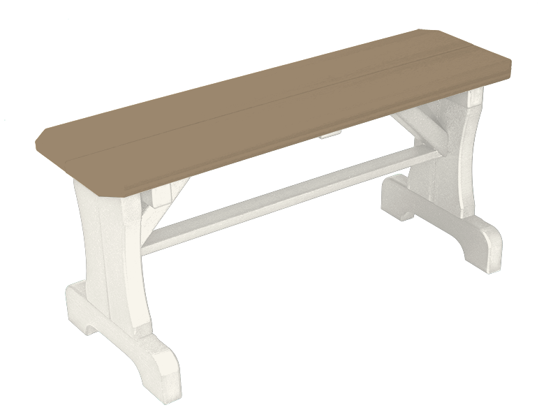 Dining Bench No Back - 24" - 36" 36" Wide Benches