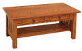 Amish Canted Mission Coffee Table Coffee Tables Mission