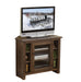 Amish Canted Mission Corner TV Stand TV Stands Contemporary