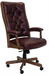 Clark Executive Office Chair Tufted Fabric/Leather Office Chairs Heartland Fabric Indoor Fabric