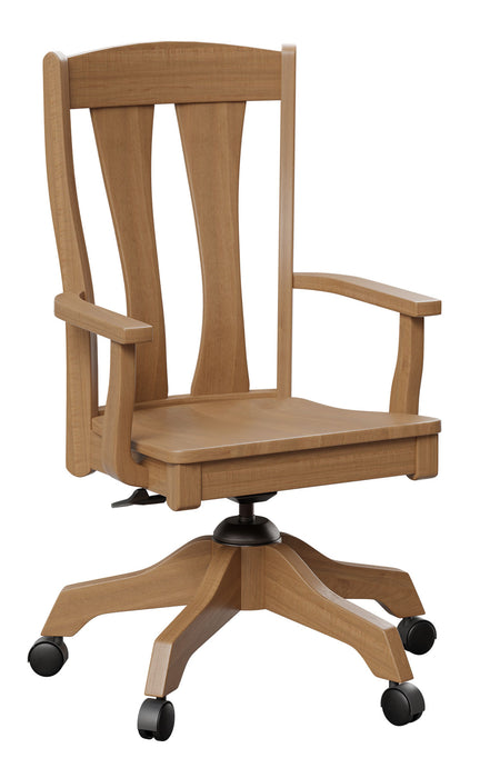 Arnica Desk Chair Wooden Office Chairs Contemporary