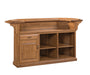 Canted Traditional Home Bar Home Bars Traditional