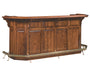 Canted Traditional Home Bar 100" Home Bars Traditional