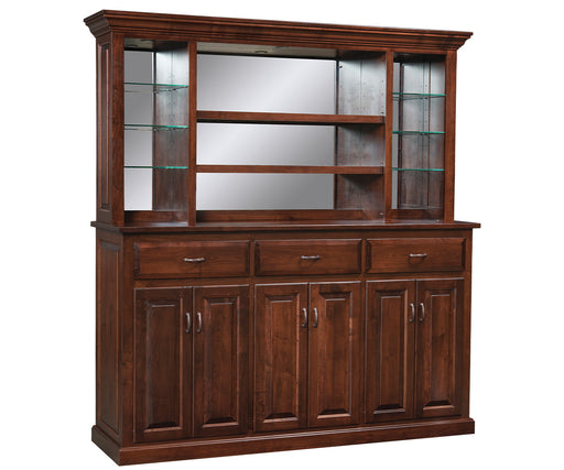 Sedona Back Bar Hutch 3-Door Hutches Traditional