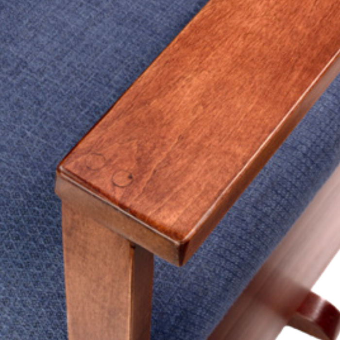 Amish Aurora Swivel Glider