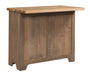 Swiss Island With Butcher Block Top Kitchen Islands: 40-49" Contemporary