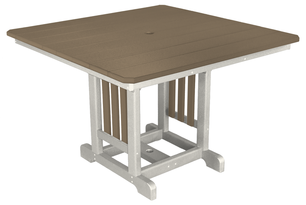 Mission Square Dining Table 44" Square Dining Tables Mission