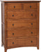 Amish Barrs Mill Mission Chest of Drawers Mid-Century Modern