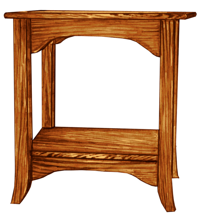 Amish Austin End Table End Tables Contemporary