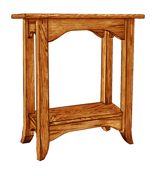 Amish Austin End Table End Tables Contemporary