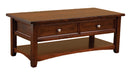 Amish Open Garnet Hill Coffee Table Coffee Tables Traditional