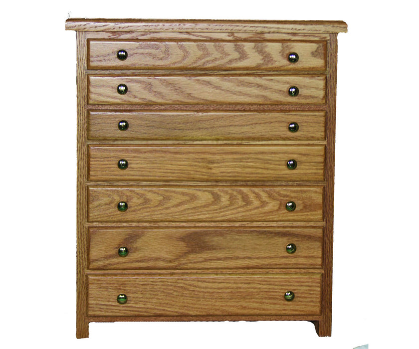 Amish 7-Drawer Jewelry Box Jewelry Cabinets Traditional