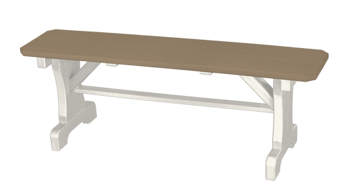 Dining Bench No Back - 48" - 72" 48" Wide Benches