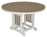 Mission Round Dining Table 48" Round Dining Tables Mission