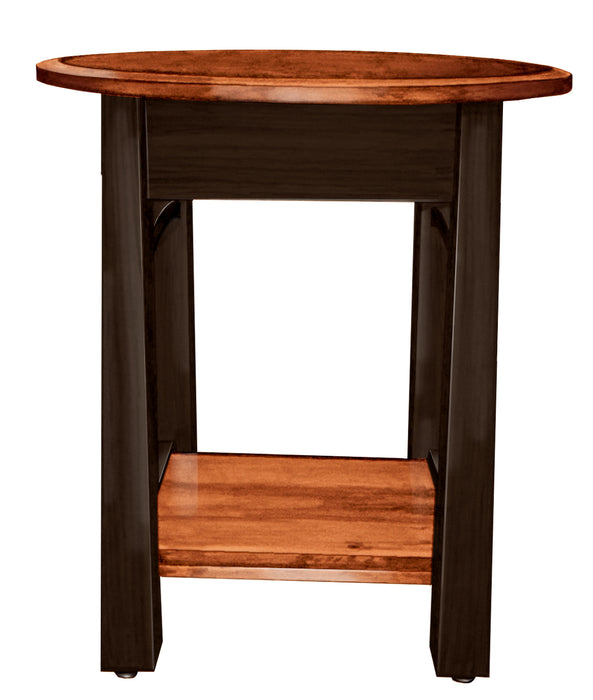 Amish Madison Bow End Table End Tables Contemporary