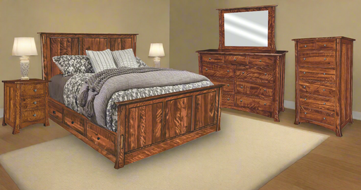 Amish Dutch Bedroom Set 5-Pc. 5-Piece Set Mission