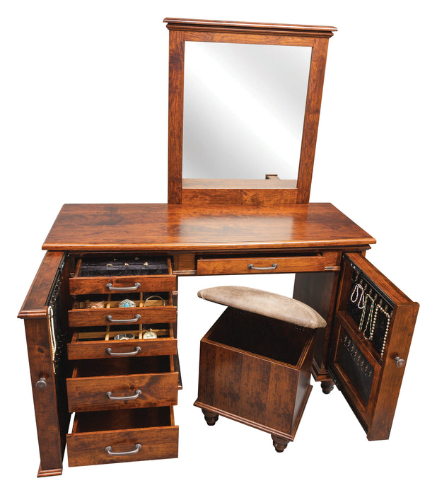 Plymouth Jewelry Dressing Table Dressing Vanities Traditional