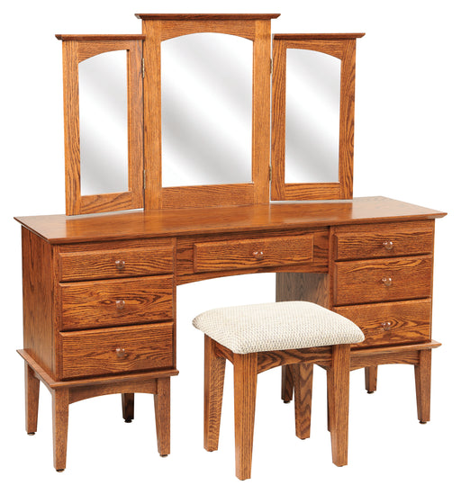 Shaker Dressing Table Dressing Vanities Heartland Fabric Standard & Faux Shaker