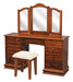 Clockbase Jewelry Dressing Table Dressing Vanities Heartland Fabric Standard & Faux Traditional