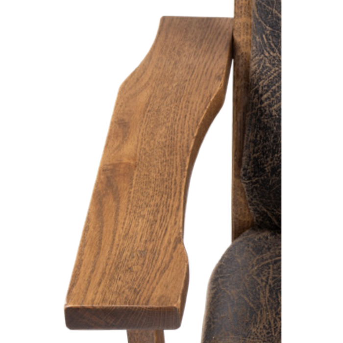 Amish Andover Swivel Glider