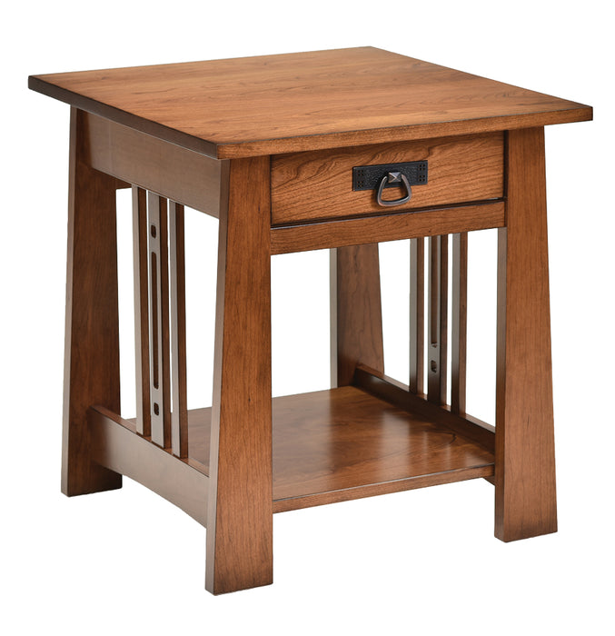 Amish Aspen End Table 24"W x 24"D End Tables Mission