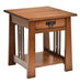 Amish Aspen End Table 24"W x 24"D End Tables Mission