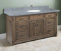 McCoy Vanity 58" Wide Bathroom Vanities: 50-59" Wide Mission