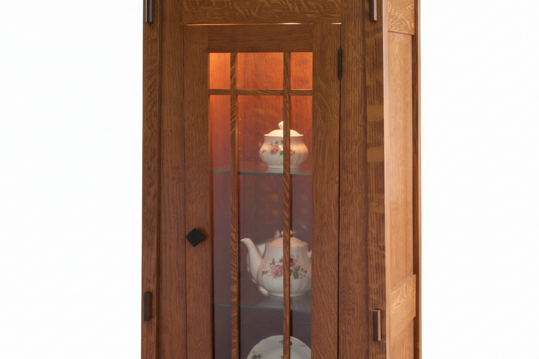 Amish McCoy Mission Grandfather Clock Curio #608