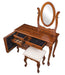 Queen Anne Jewelry Dressing Table Dressing Vanities Heartland Fabric Standard & Faux Traditional