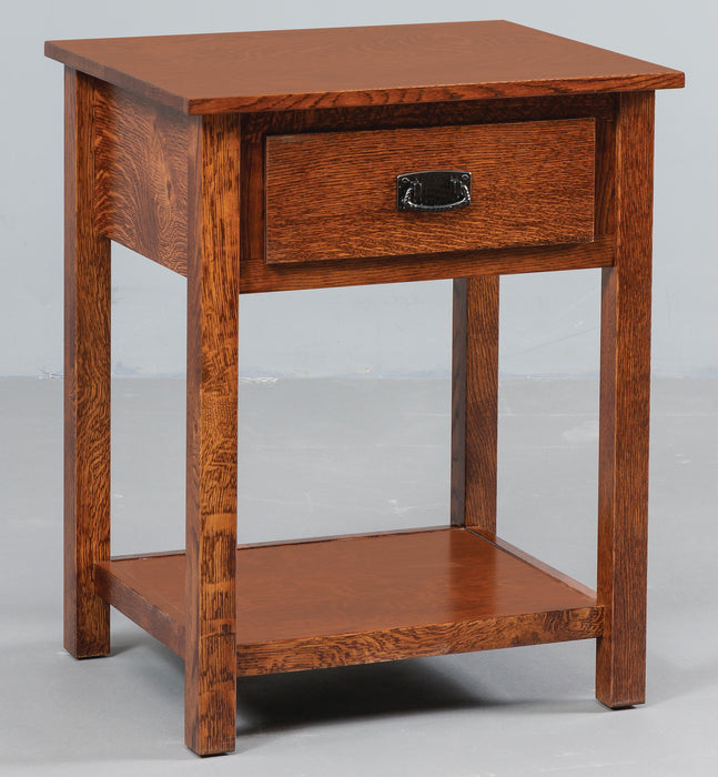 Amish Elkins Open Nightstand